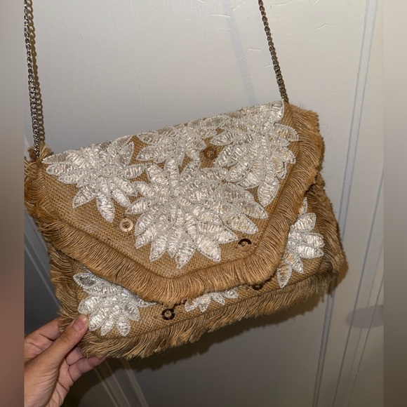 Lightly Loved - Lulus Embroidered, Beaded, Woven Bag - Picture 1 of 7